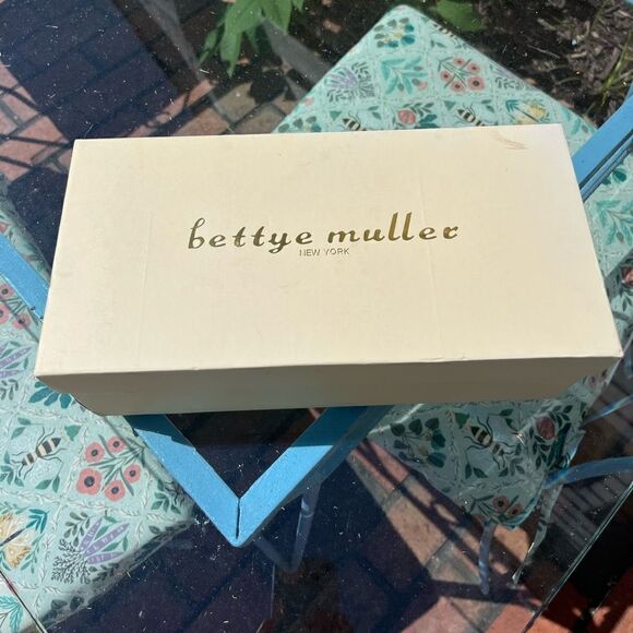 Anthropologie Bettye Muller Fortune Embroidered Suede Mules NIB - Picture 3 of 10